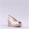 Una Healy Savage Espadrille Wedge - White
